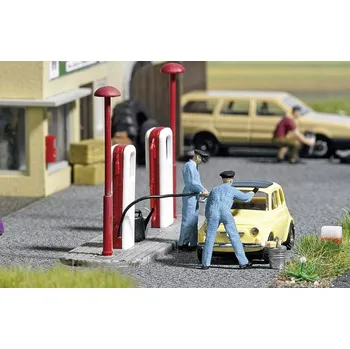 Modelová železnice Busch Action-Set 7820 Plně tankování H0 Action-Set stavebnice