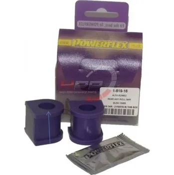 Silentblok nápravy Silentbloky Powerflex Alfa Romeo 147 / 156 / GT Rear Anti Roll Bar Bush 16mm (9)
