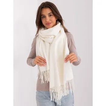 Čepice Široká šála Wool Fashion Italia smetanová EU velikost: Univerzální