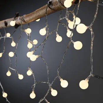 Lampička Paulmann Plug & Shine LED světelný řetěz mini, 5 m černá 48 LED diod - celkem 1 W - Doprava zdarma