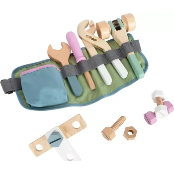 Dřevěná hračka Small Foot opasek s nářadím Nordic