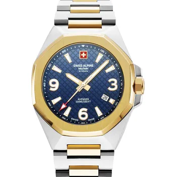 Hodinky Swiss Alpine Military 7005.1145 Typhoon Mens Watch 42mm 10ATM