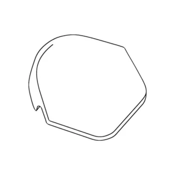 BRAMAC Uzávěra hřebene betonová Protector památkově červená