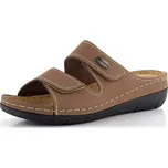 Tamaris fuzbetové pantofle Taupe 1-27510-41 - 37 | P690369