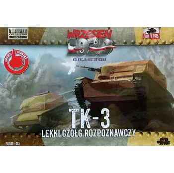 Plastikový model TK-3 Reconnaissance Tank - First to Fight PL1939-005