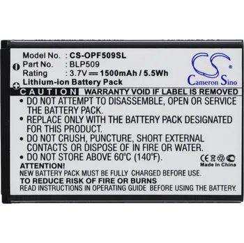 Baterie pro mobilní telefon Baterie Cameron Sino CS-OPF509SL za OPPO BLP509 - neoriginální
