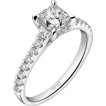 Prsten Prsten z bílého zlata s diamanty - SI1/H - 1,34 ct - ryzost 750 - 220.213