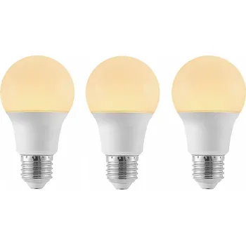 Lampička Arcchio LED žárovka E27 A60 4,9W 3 000K opál sada 3ks