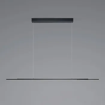 BANKAMP Lightline V2 závěsné up/down antracit - baldachýn - délka 64 cm, výška 5,2 cm 3 x 20 W LED - Doprava zdarma