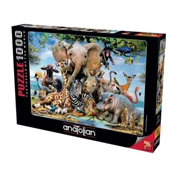 Puzzle Puzzle 1000 Afrykańskie zwierzęta