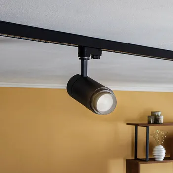 Lampička Arcchio Nanna LED track spot černý 4000K 21W - Osvětlená hlava Ø 8 cm černá (RAL 9005) LED 21 W celkem - Doprava zdarma