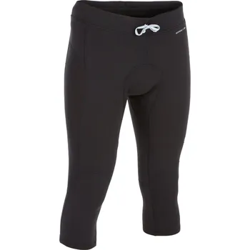 OLAIAN Pánské neoprenové 3/4 legíny na surf 900 s UV ochranou černé XS ČERNÁ