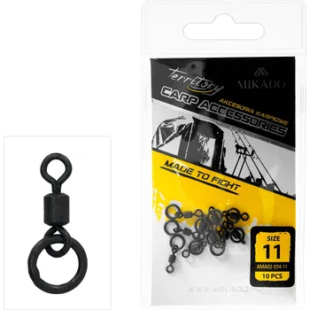 Mikado OBRATLÍK - ROLLING - S KROUŽKEM - 10 ks Velikost: vel. 8