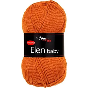 Příze Elen Baby, 41175, rezavě oranžová