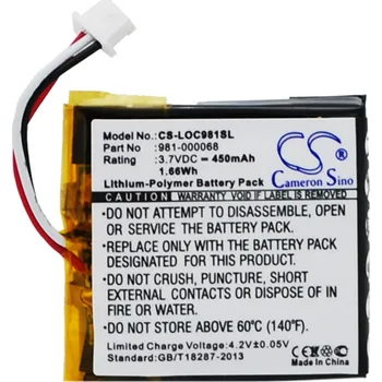 Baterie pro mobilní telefon Baterie Cameron Sino CS-LOC981SL za Logitech 981-000068 - neoriginální