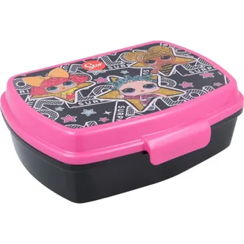 Svačinový box STOR Plastový box na svačinu LOL Surprise Rock On, 16874