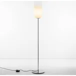 Stojací lampa Artemide Gople bílá/stříbrná - Ø základny 32 cm; výška stínidla 42,5 cm bílá, stříbrný podklad 1 x 20 W LED - Doprava zdarma