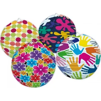 Party dekorace Lampión FD-25 mix 6 mix