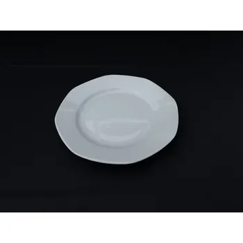 Talíř 30 ks Talíř bílý kulatý 24,5 cm + přepravka