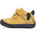 Dětské celoroční boty S070-42919 žlutá/sloník, D.D.Step Velikost: 20