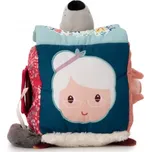 Lilliputiens - textilní kostka s aktivitami - vlk Ludvík