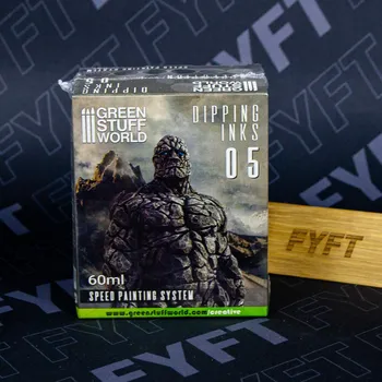 Speciální výtvarná barva Green Stuff World Paint Set - Dipping Inks collection 05 (Green Stuff World)