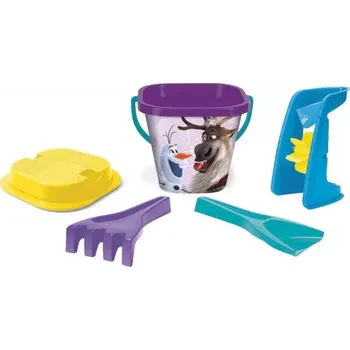 Hračka na písek Polesie Sada na písek s mlýnkem 5ks plast Ledové království/Frozen
