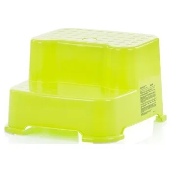 Nočník CHIPOLINO Plastový dvojstupínek k umyvadlu a WC zelený