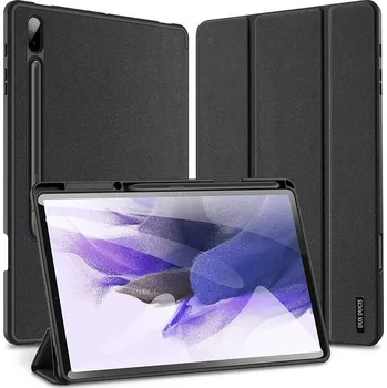 Pouzdro na tablet DUX DUCIS Domo Pouzdro na tablet Samsung Galaxy Tab S7 FE/S7 Plus/Tab S8 Plus Černé