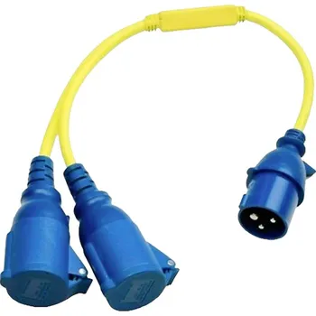 Příslušenství ke karavanu Victron Energy SHP307700240 CEE Stecker auf 2 x CEE Kupplung Adaptérový kabel