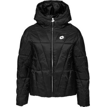 Dámská bunda Dámská oversize prošívaná bunda Lotto SEVILIA S Černá, Bílá