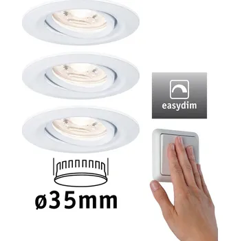 Osvětlení Paulmann Nova mini Plus LED easydim 3ks bílá bílá matná 3 x 4,2 W LED - Doprava zdarma