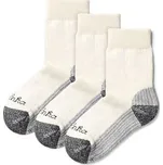 Vlnka 3 páry Merino ponožek se zdravotním lemem krémová velikost ponožek 39-42