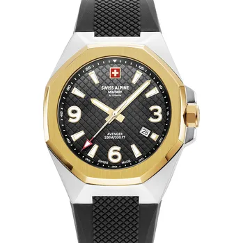 Hodinky Swiss Alpine Military 7005.1847 Typhoon Mens Watch 42mm 10ATM