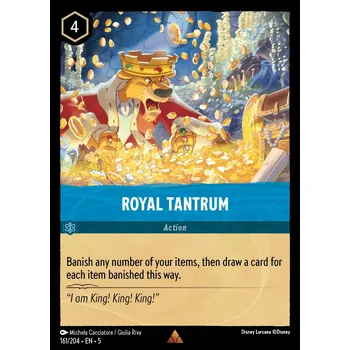Karetní hra Royal Tantrum 161/204 - Shimmering Skies Typ karty: Standard