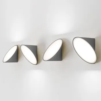 Lampička Axo Light Nástěnné svítidlo Axolight Orchid LED, tmavě šedé tmavě šedá LED 10 W celkem - Doprava zdarma