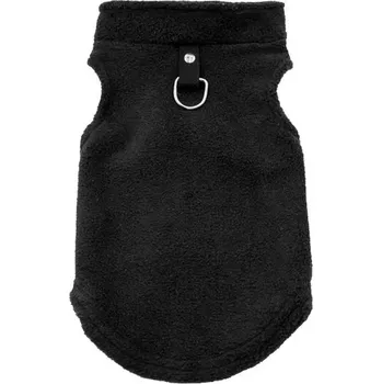 Obleček pro psa Teplý fleecový kabát pro malé psy - černá,M