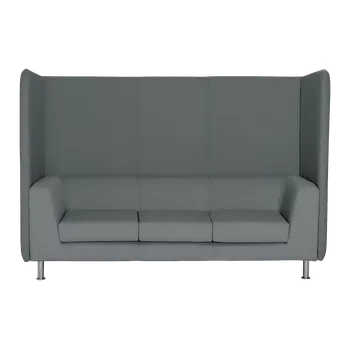 Sedací souprava ND 103 AKU trojkřeslo čalouněné, látka BONDAI BN 8078 šedá