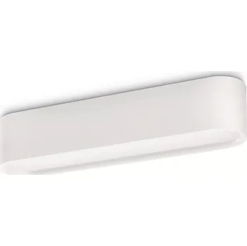 Philips 30658/31/16 ECOMOODS - Stropní svítidlo v bílé barvě na zářivku 2G11/36W (Stropní oválné přisazené svítidlo)