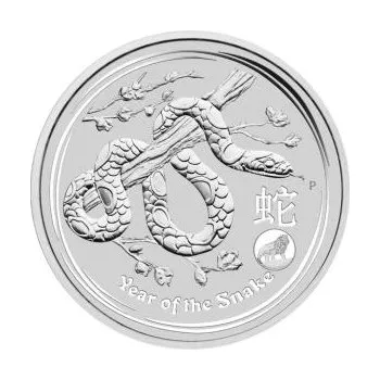 1 unce stříbrná mince Austrálie Lunar II had 2013 - Privy Mark Löwe
