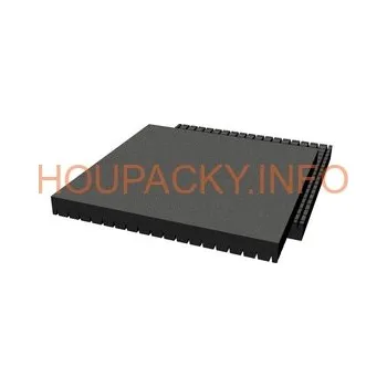 Venkovní dlažba Pryžová dlažba 500x500x45 mm (rastr 15 mm, černá)