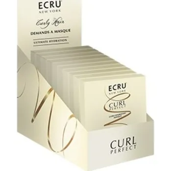 Vlasová regenerace Ecru New York Curl Perfect Hair Mask ( 10 x 20ml ) - Hydratační maska pro vlnité a kudrnaté vlasy
