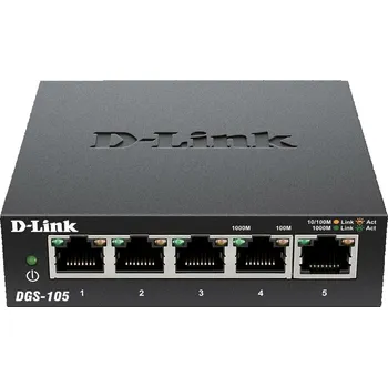 Switch Switch D-Link DGS-105 5 port, Gigabit
