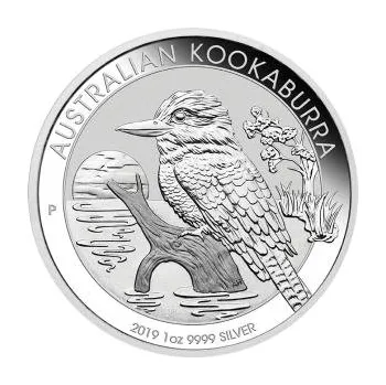 1 unce stříbrná mince Austrálie Kookaburra 2019