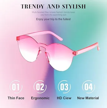 Sluneční brýle Party brýle Černá