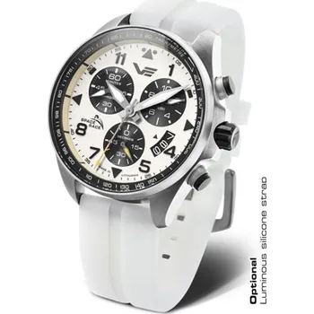 Hodinky Hodinky Vostok Europe Space Race chrono line 6S30-325A743S LUMI + Dárek zdarma