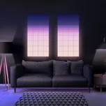 Twinkly RGB-Squares černá, IP20, 1+5 Startovací sada - Délka kabelu 150 cm LED 23 W celkem - Doprava zdarma