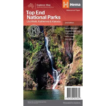 ITMB Publishing mapa Top End National Parks (Litchfield,Katherine,Kakadu) Hema