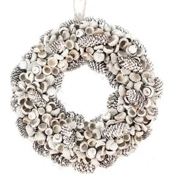 Věnec Přírodní bílý věnec malý