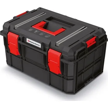 Kufr na nářadí X BLOCK TECH 546x380x307 mm - barva: černá